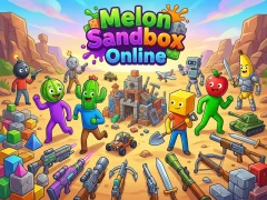 שפּיל Melon Sandbox Online אָנליין