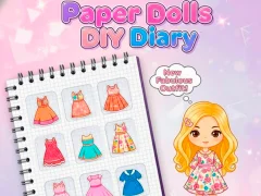 שפּיל Paper Dolls DIY Diary אָנליין