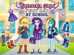 שפּיל Equestria Girls First Day at School אָנליין
