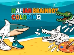 שפּיל Italian Brainrot Coloring אָנליין