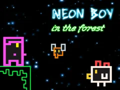 שפּיל Neon Boy in the forest אָנליין