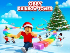 שפּיל Obby Rainbow Tower אָנליין