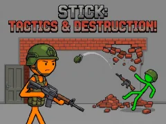 שפּיל Stick: Tactics & Destruction אָנליין