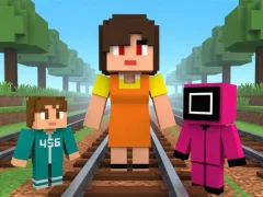 שפּיל Squid Game Craft Runner אָנליין