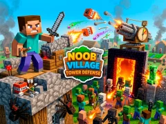 שפּיל Noob Village Tower Defense אָנליין