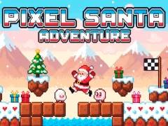 שפּיל Pixel Santa Adventure אָנליין