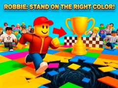 שפּיל Robbie: Stand on the Right Color! אָנליין