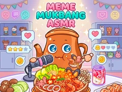 שפּיל Meme Mukbang ASMR Game אָנליין