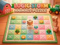 שפּיל Logic Storm: Animals Puzzle אָנליין
