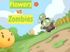שפּיל Flowers vs Zombies אָנליין