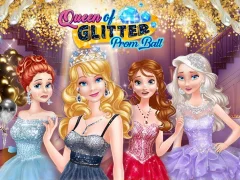 שפּיל Queen Of Glitter Prom Ball אָנליין