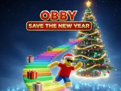 שפּיל Obby Save the New Year אָנליין