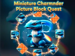 שפּיל Miniature Charmander Picture Block Quest אָנליין