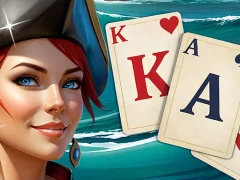 שפּיל Solitaire Klondike Treasure Island אָנליין