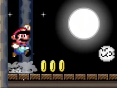 שפּיל Super Mario Flash Halloween Version אָנליין
