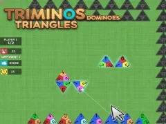שפּיל Triminos Dominoes Triangles אָנליין