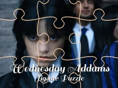 שפּיל Wednesday Addams Jigsaw Puzzle אָנליין