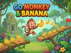 שפּיל Go monkey & Banana אָנליין
