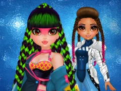 שפּיל Cyberpunk Hairstyle 2200 אָנליין