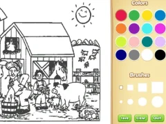 שפּיל Farm Coloring Book For Kids אָנליין