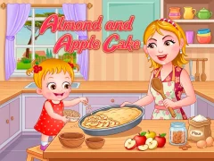 שפּיל Almond and Apple Cake אָנליין