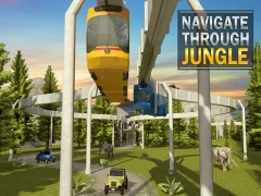 שפּיל Elevated Train Driving Simulator Sky Tram Driver אָנליין