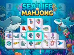 שפּיל Sea life mahjong אָנליין
