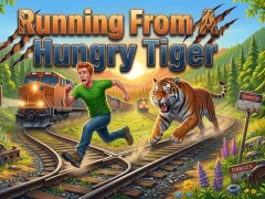 שפּיל Running From A Hungry Tiger אָנליין