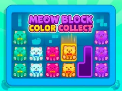 שפּיל Meow Block: Color Collect אָנליין