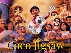 שפּיל Coco Jigsaw אָנליין