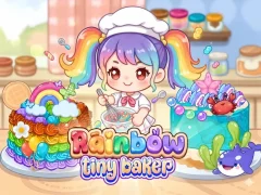 שפּיל Rainbow Tiny Baker אָנליין