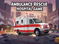 שפּיל Ambulance Rescue Hospital Game אָנליין