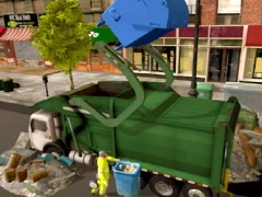 שפּיל Town Clean Garbage Truck אָנליין