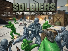 שפּיל Soldiers - Capture and Control אָנליין