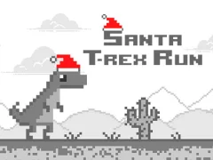 שפּיל Santa T-Rex Run אָנליין