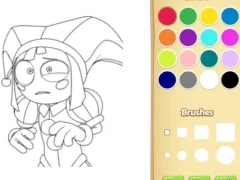 שפּיל Pomni Coloring Book For Kids אָנליין