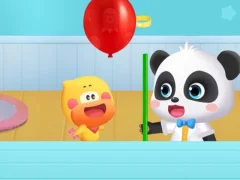 שפּיל Baby Panda Science World אָנליין