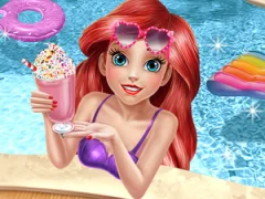 שפּיל Mermaid Princess Pool Time אָנליין