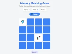 שפּיל Memory Matching Game אָנליין