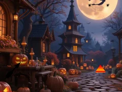 שפּיל Halloween Spider Web Treasure Escape אָנליין
