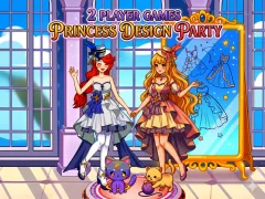 שפּיל 2 Player Games Princess Design Party אָנליין