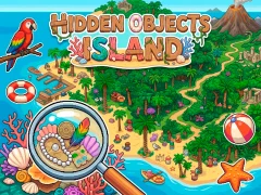 שפּיל Hidden Objects Island אָנליין