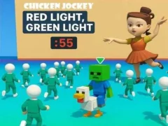 שפּיל Chicken Jockey: Red Light Green Light אָנליין