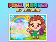 שפּיל Pixel Number  DIY Coloring אָנליין