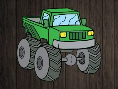 שפּיל Monster Truck Jigsaw אָנליין