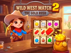 שפּיל Wild West Match 2: The Gold Rush אָנליין