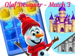 שפּיל Olaf Designer - Match 3 אָנליין