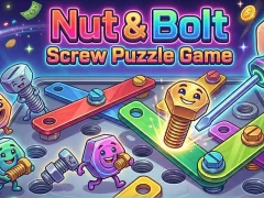 שפּיל Nut & Bolt Screw Puzzle Game אָנליין