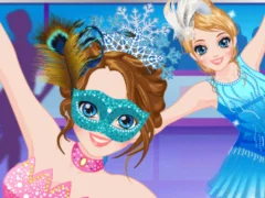 שפּיל Ice Skater Princess Dressup אָנליין