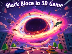 שפּיל Black Hole io 3D Game אָנליין